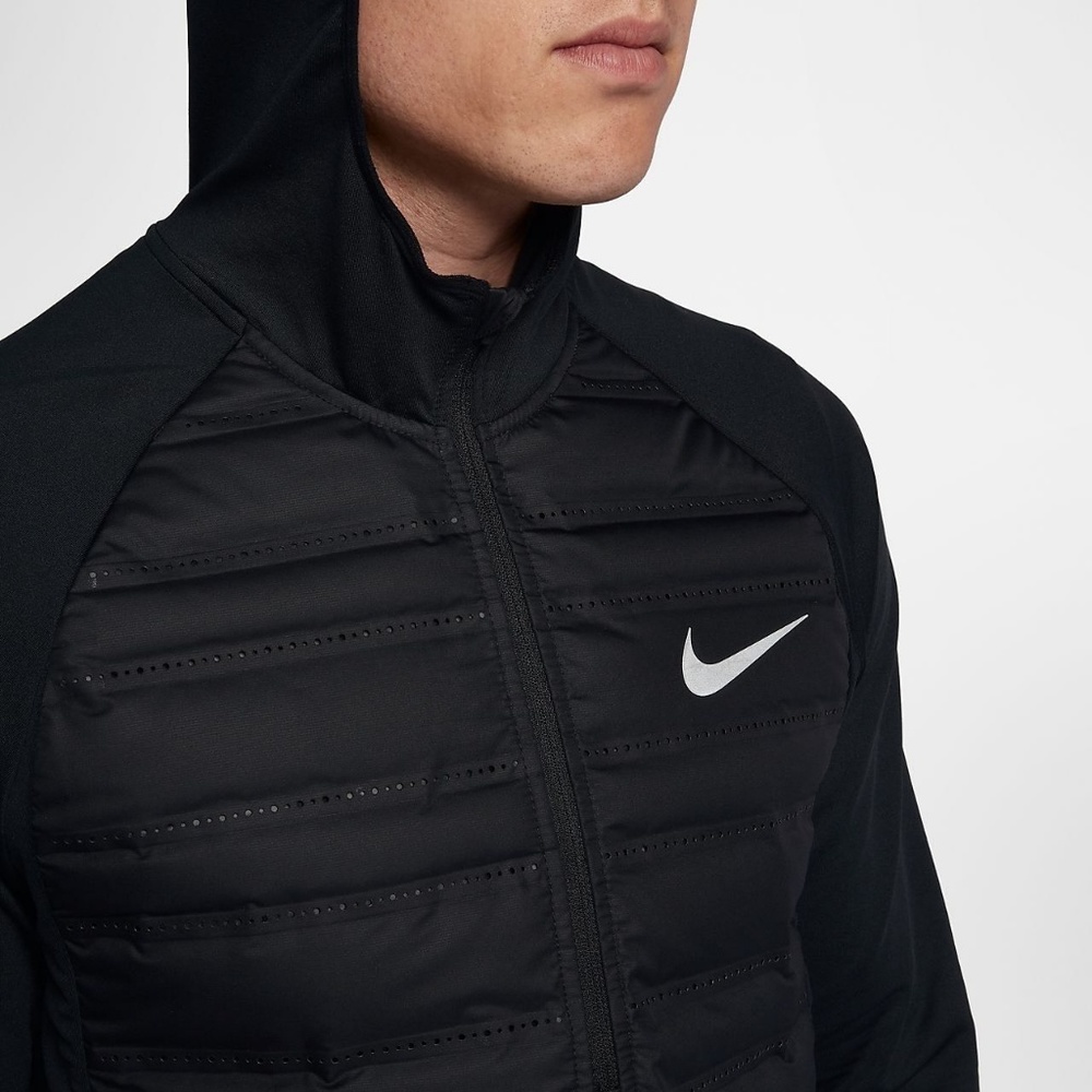 Nike AeroLoft Men's Long-Sleeve Running Top - Picture 6 of 8